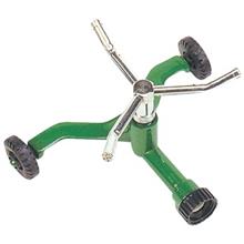 فواره‌  هشت اینچی سه شاخ فلزی چرخدار بهکو مدل BS-4080 Behco BS-4080 Brass 3 -Arm Sprinkler 8 Inch Zinc Base With 2 Wheels